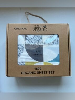 TREE organic, King Sheet Set